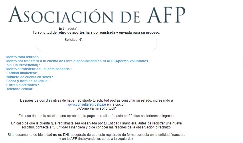 AFP-Constancia de registro